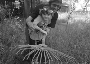 sovetskiye znamenitosti na dache Mikhail Boyarskiy Liza Boyarskaya