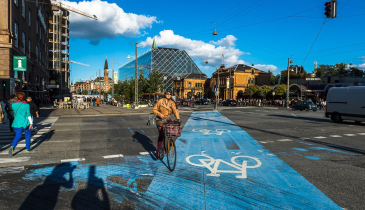 Копенгаген на велосипеде: лучшие локации для туристов
