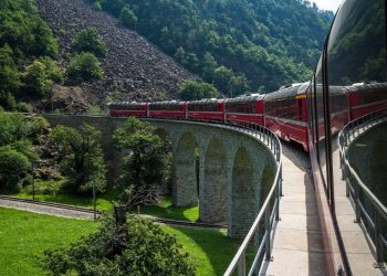 Прекрасная Швейцария, которую можно увидеть из окна поезда