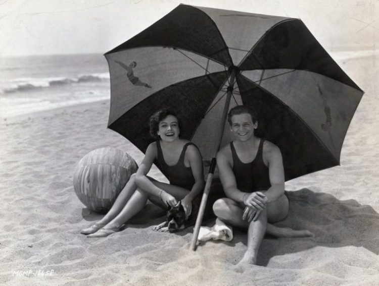 Old Photos of Celebrities on the Beach