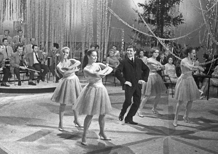 foto novogodniy Goluboy ogonok sovetskoy epokhi