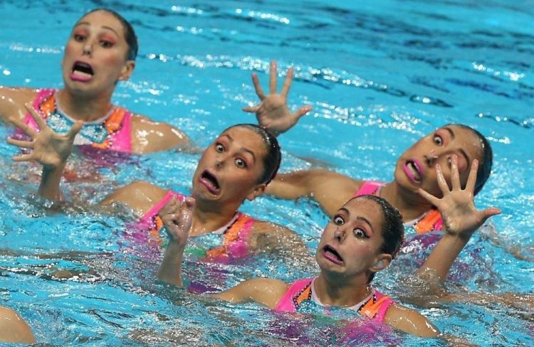 Sync or Swim: 25 Funny Photos About Synchronized Swimming