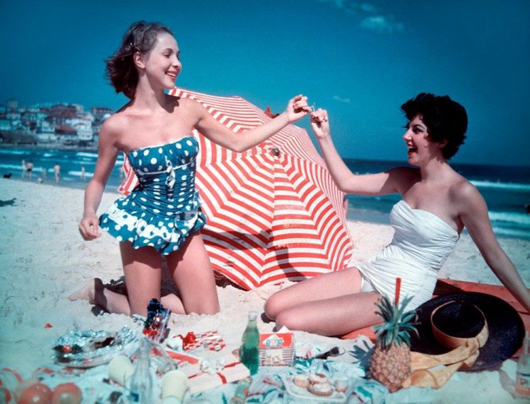 Sun and Sand: A Captivating Collection of Retro Coastal Delights