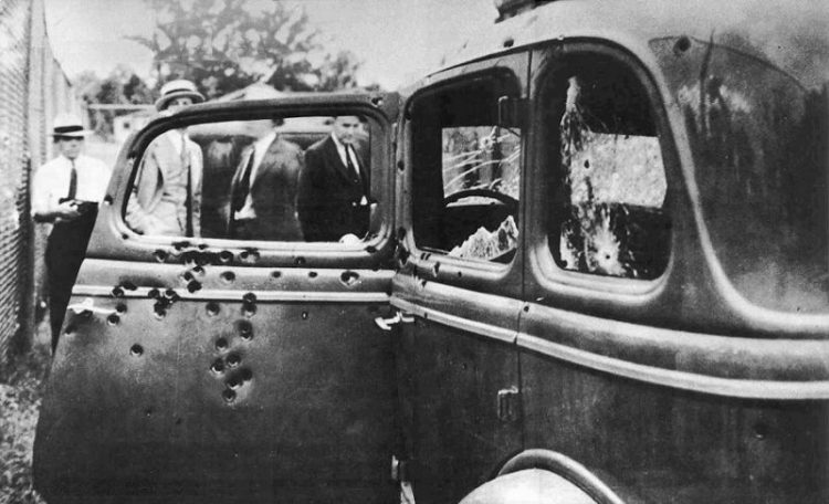 Bonnie and Clyde car