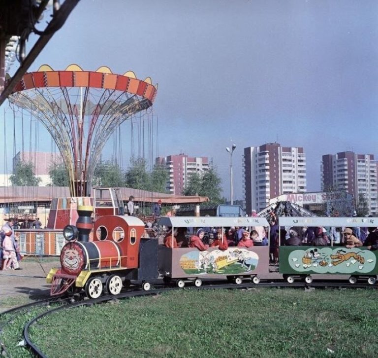 Аттракционы ссср фото