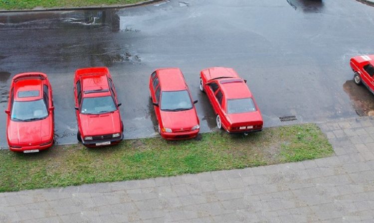 red cars