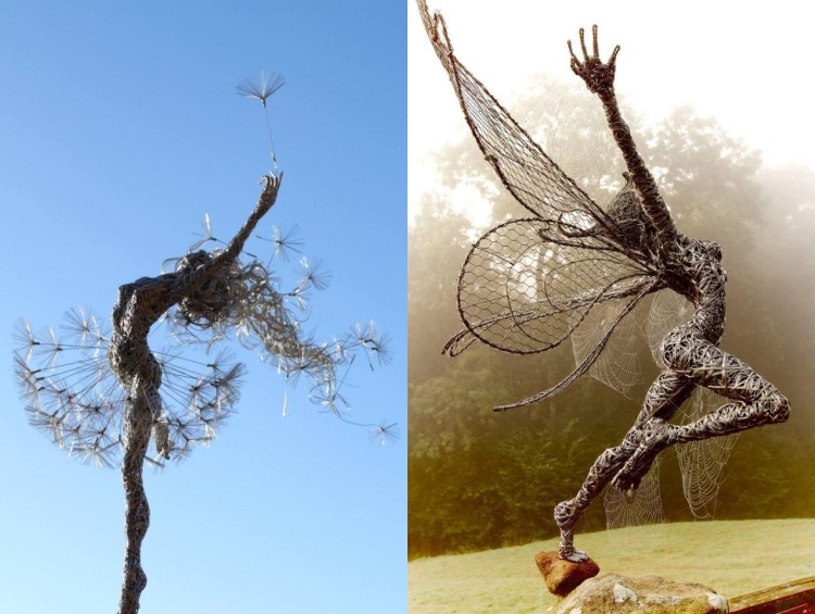 Скульптуры, зависшие в воздухе: 35 впечатляющих фото